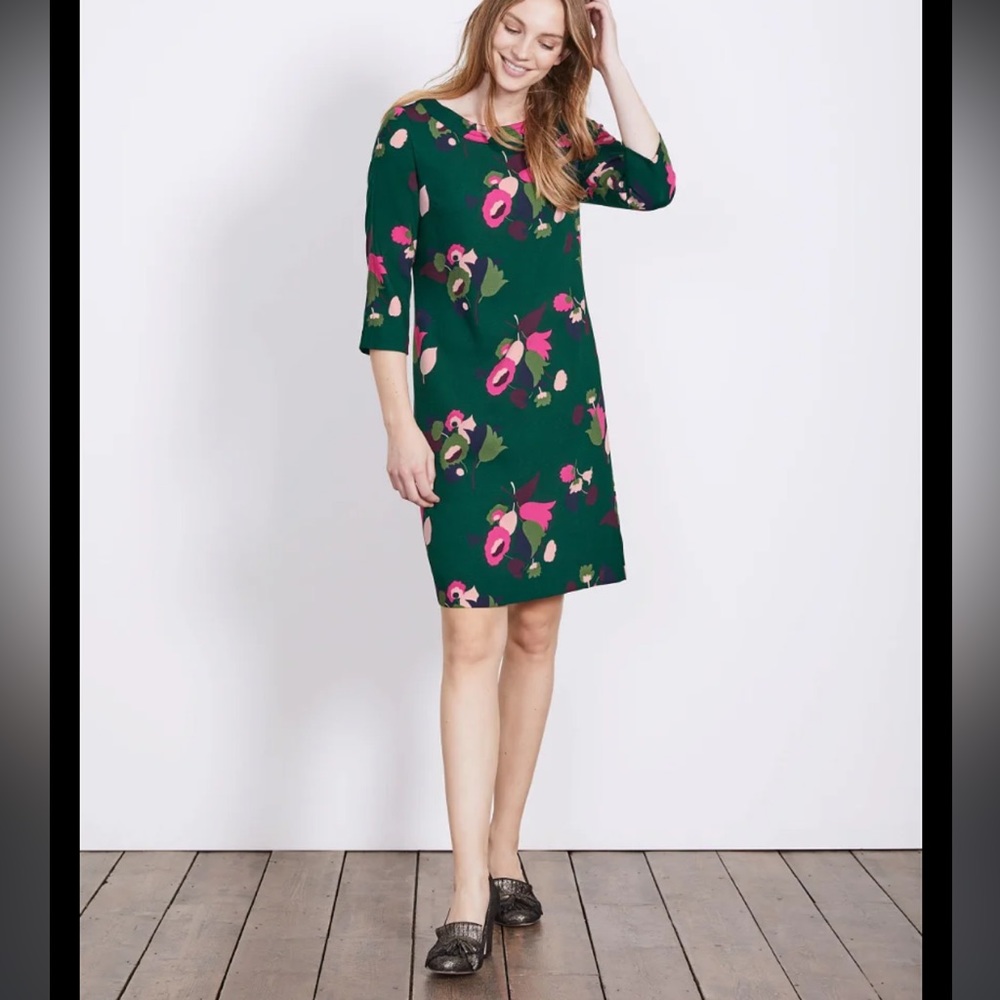 Biden Green & Hot Pink Floral Alda Heathland Posy… - image 2